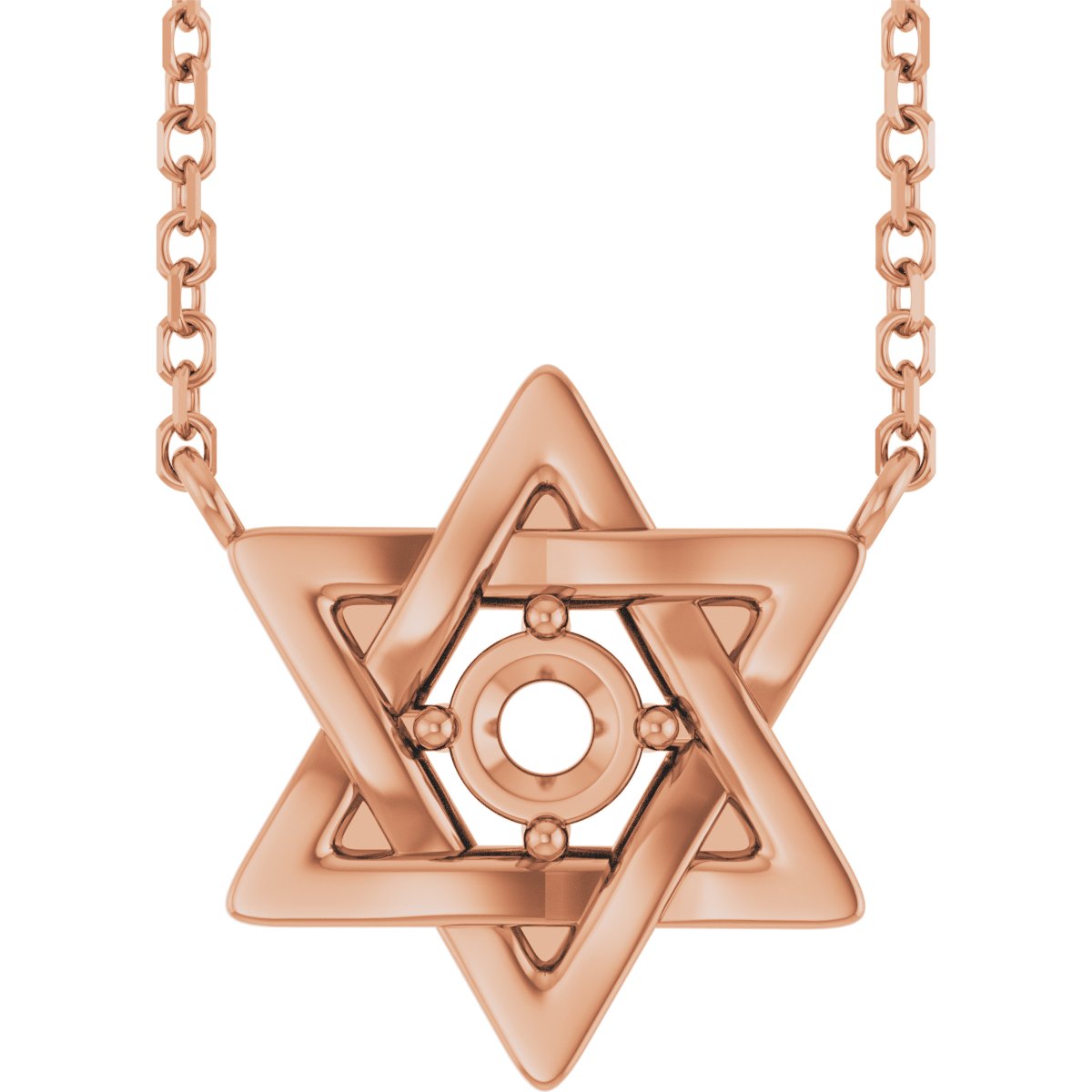 Star of David Necklace or Center