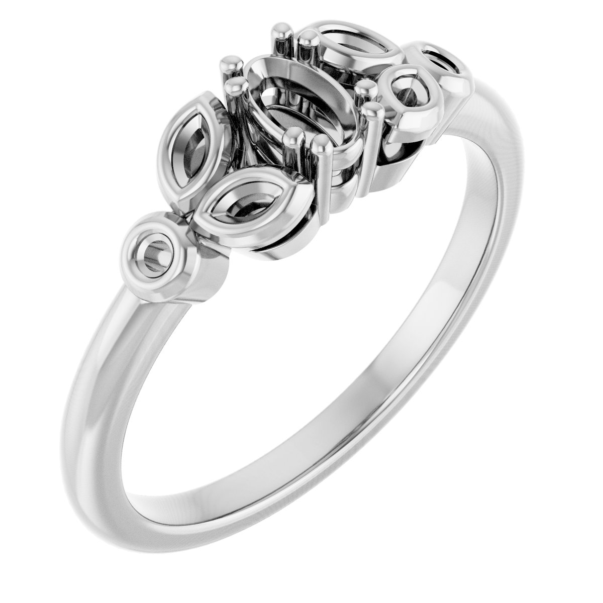 14k White Gold