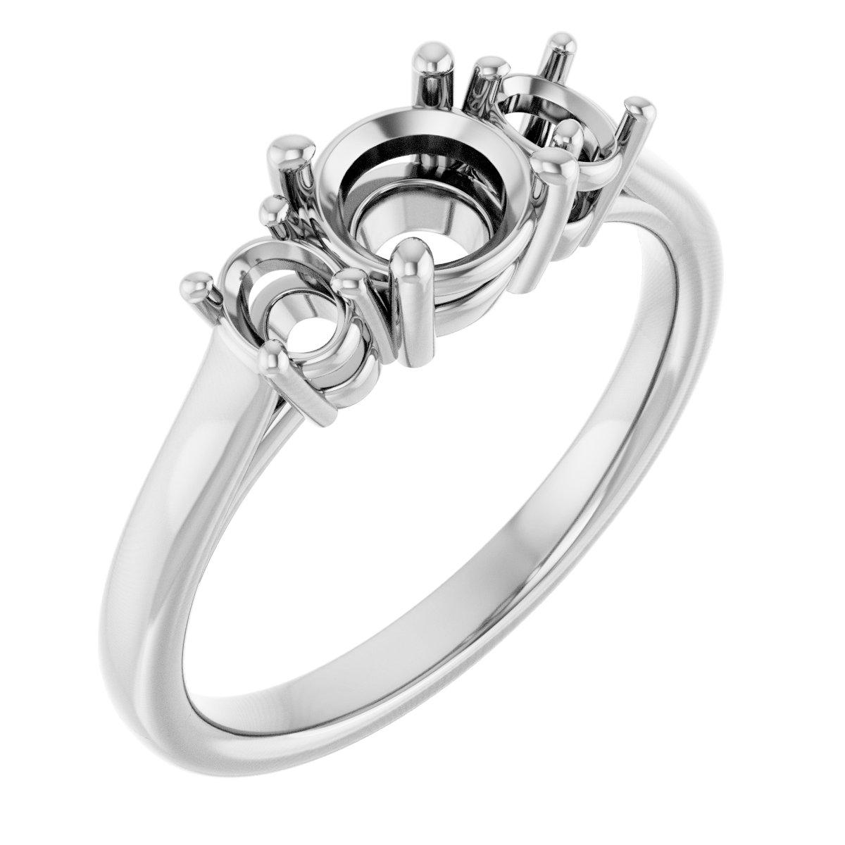 Three-Stone Engagement Ring