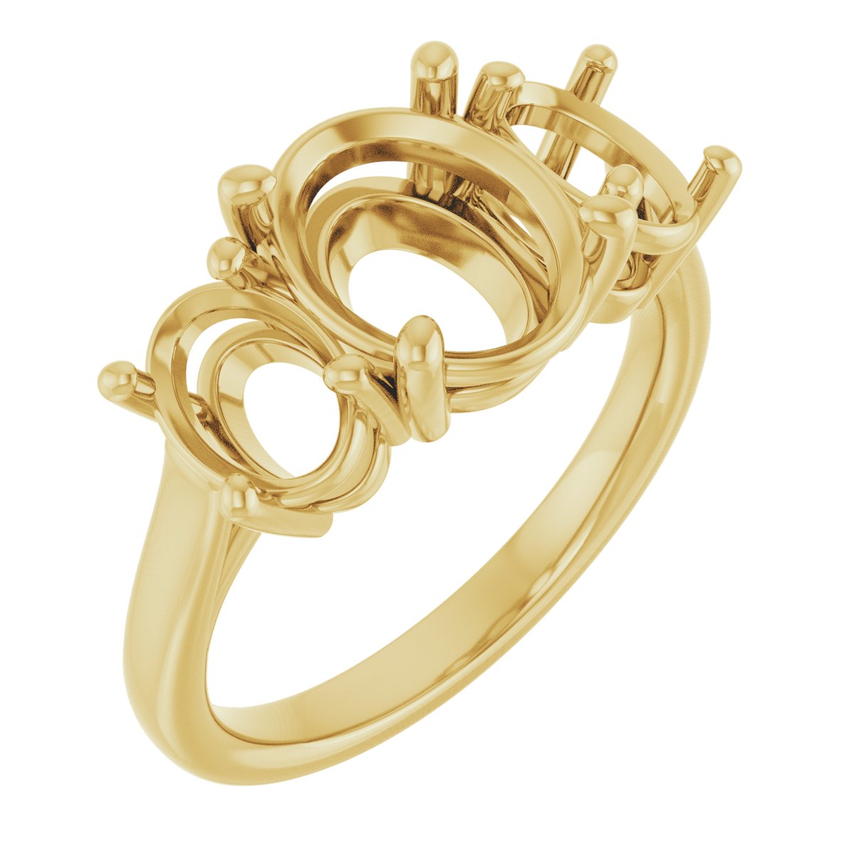 Three-Stone Engagement Ring