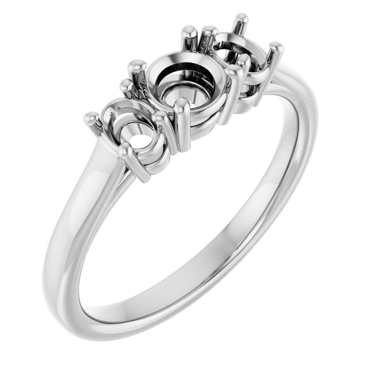 Three-Stone Engagement Ring