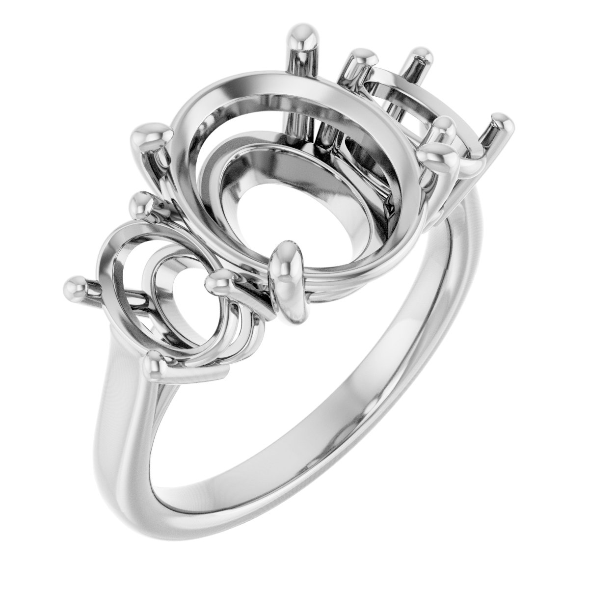 Three-Stone Engagement Ring
