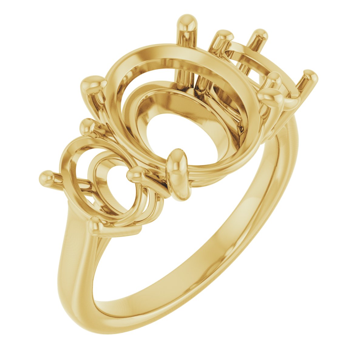 Three-Stone Engagement Ring