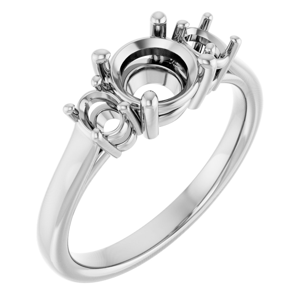 Three-Stone Engagement Ring