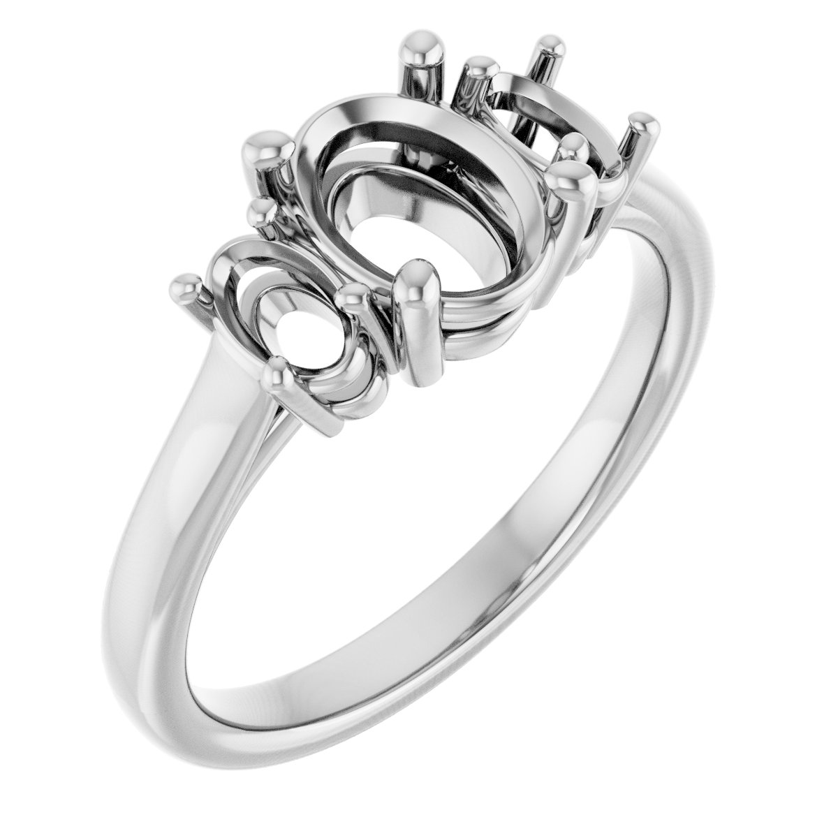 Three-Stone Engagement Ring