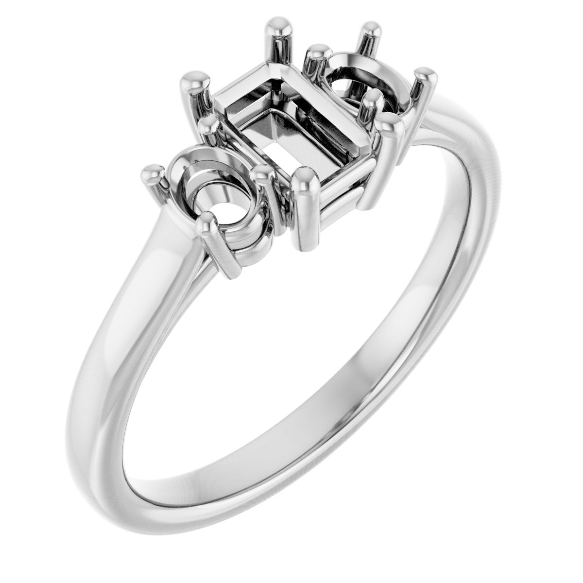Three-Stone Engagement Ring
