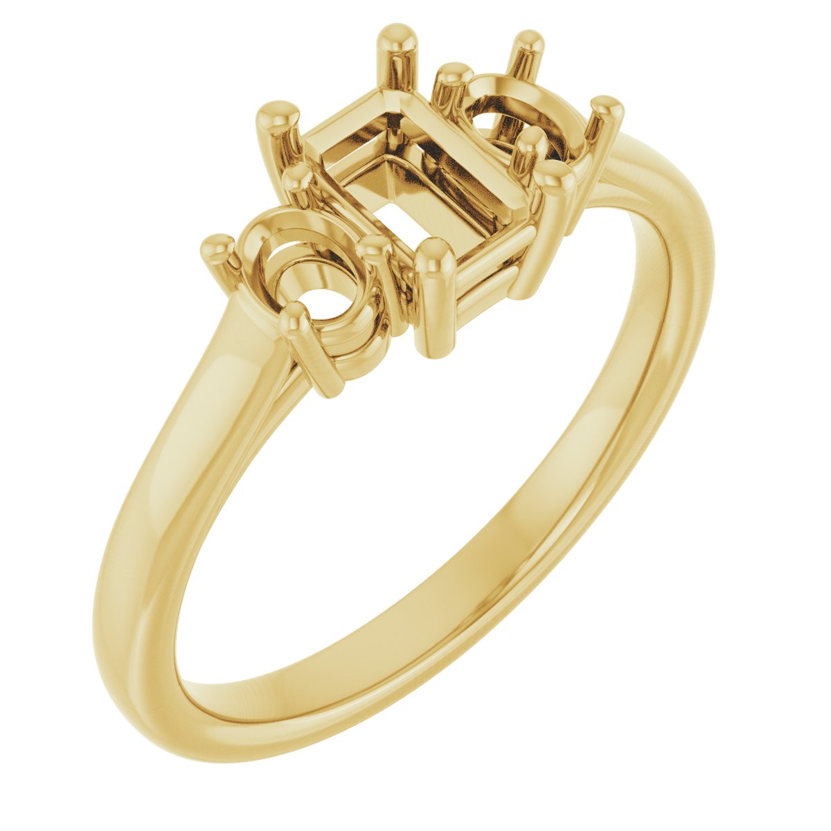 Three-Stone Engagement Ring