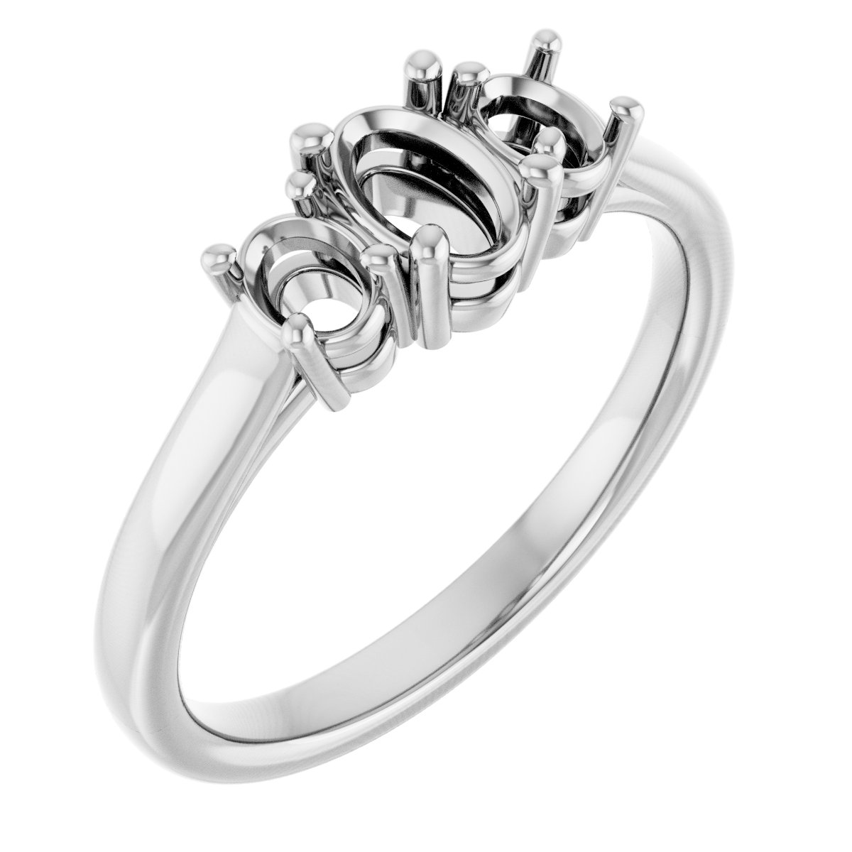 Three-Stone Engagement Ring