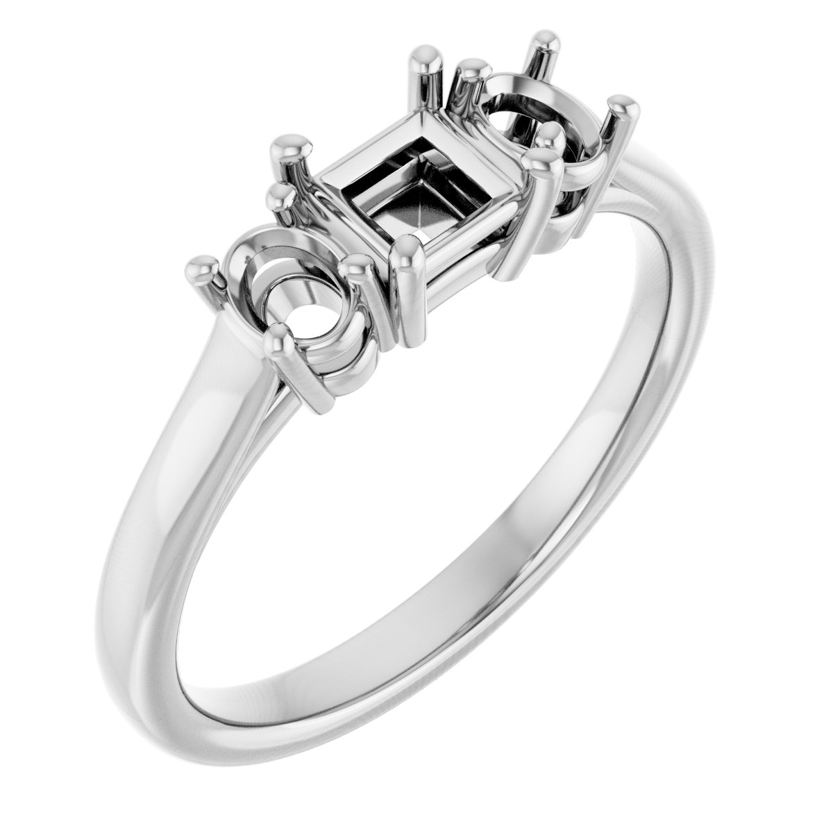 Three-Stone Engagement Ring
