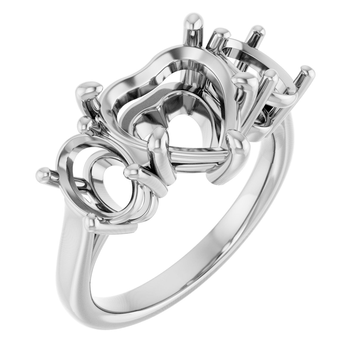 Three-Stone Engagement Ring