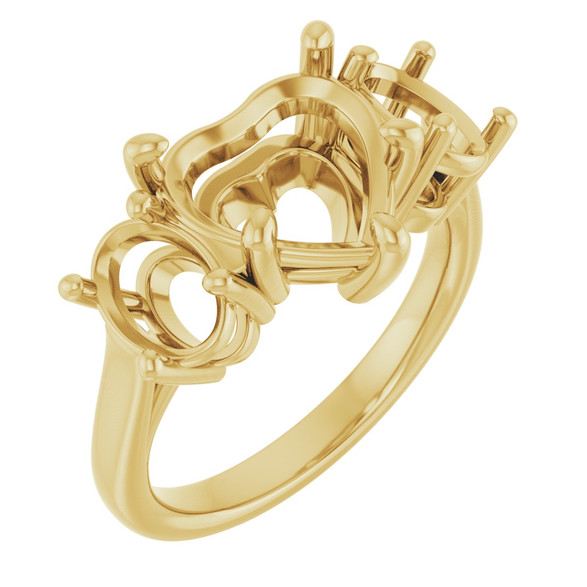 Three-Stone Engagement Ring