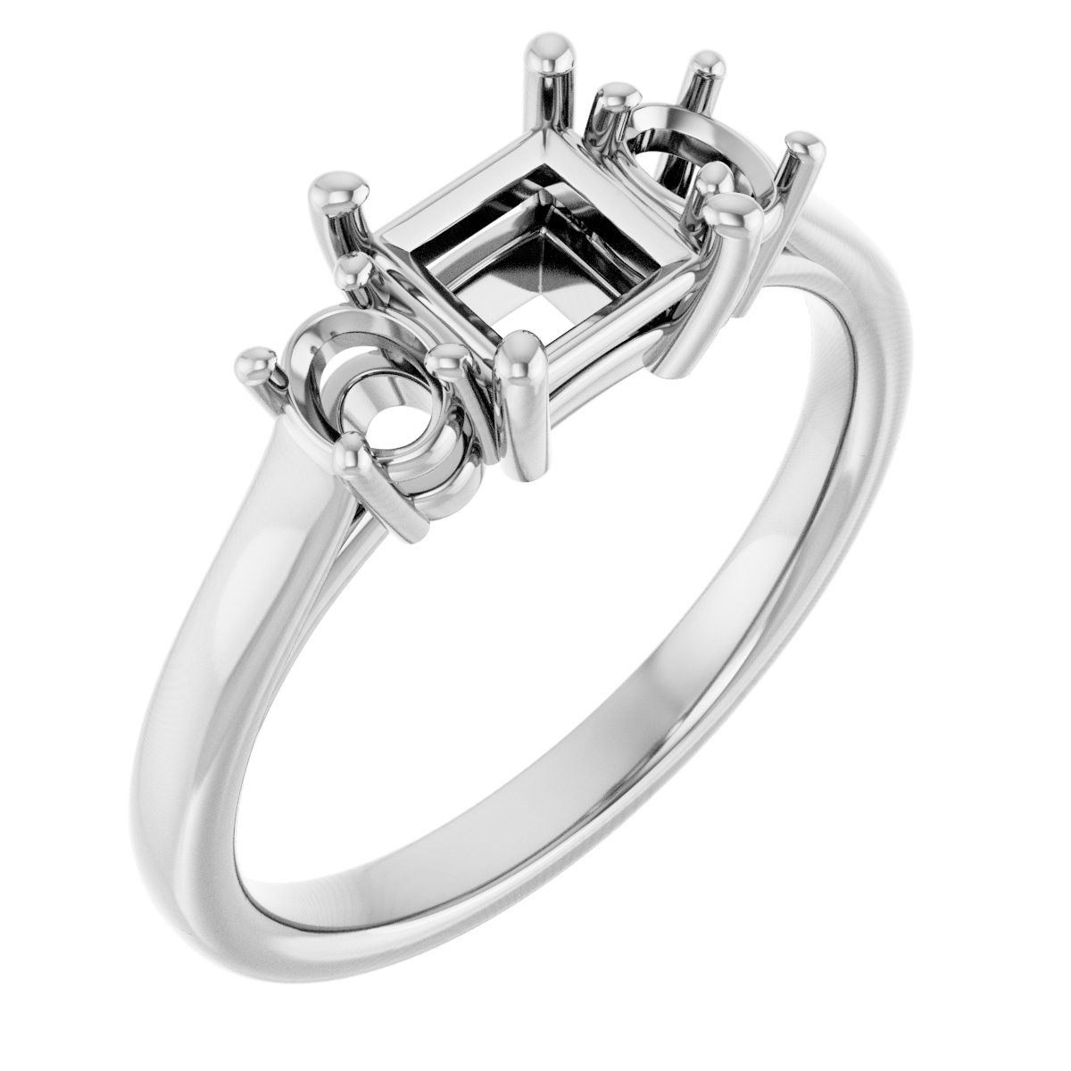 Three-Stone Engagement Ring