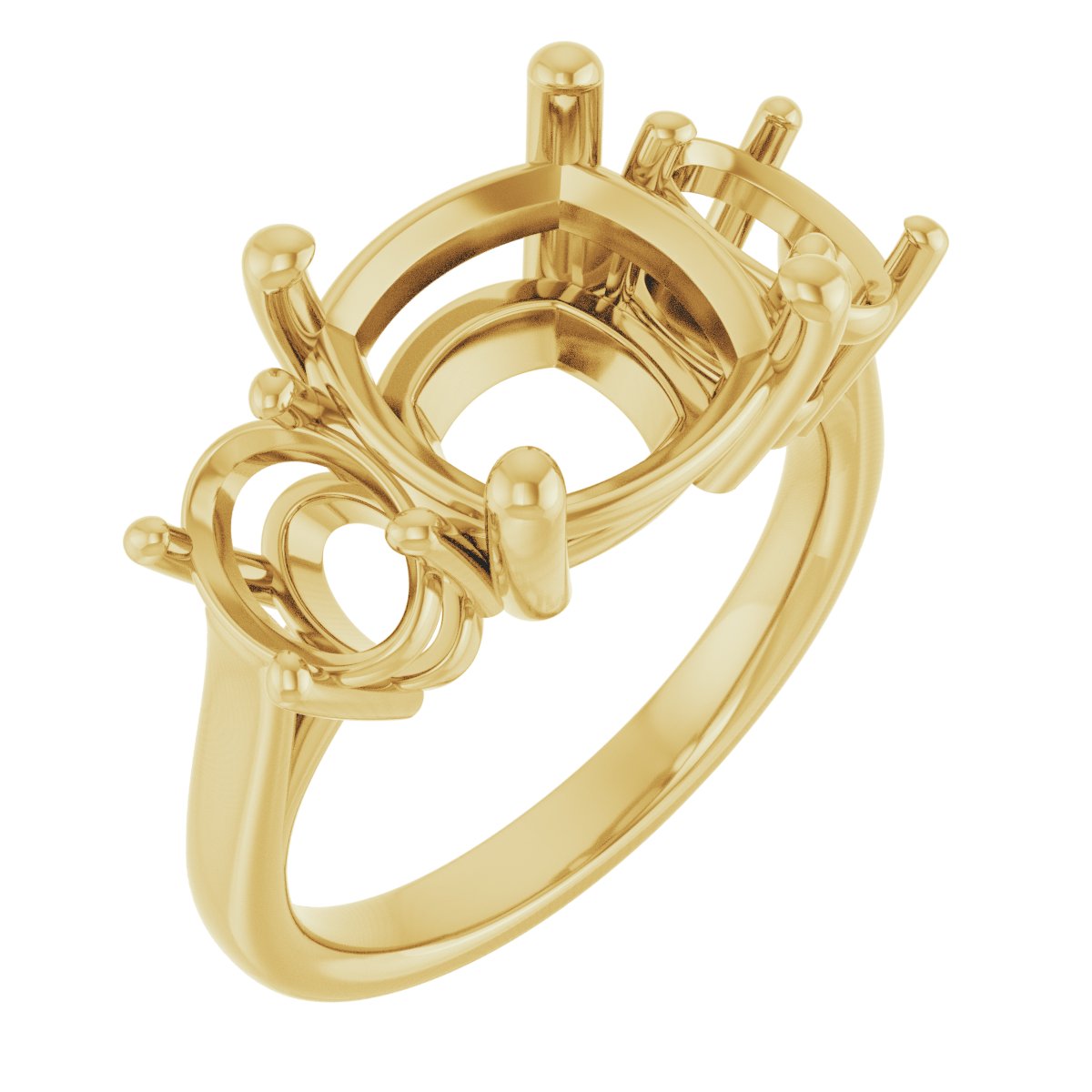 Three-Stone Engagement Ring