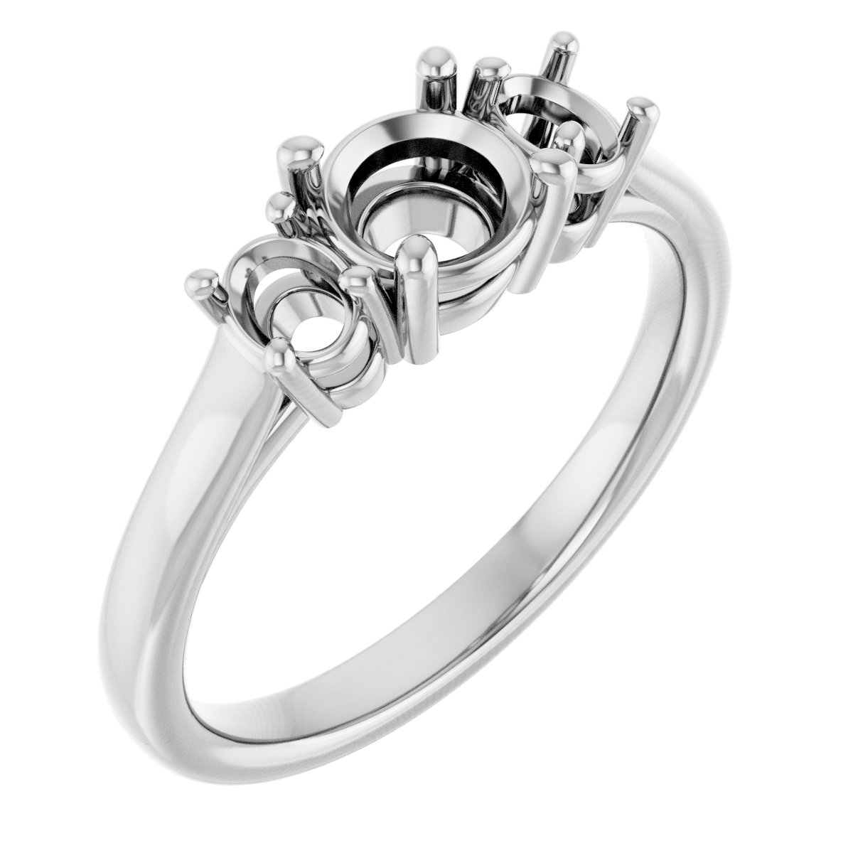 Three-Stone Engagement Ring