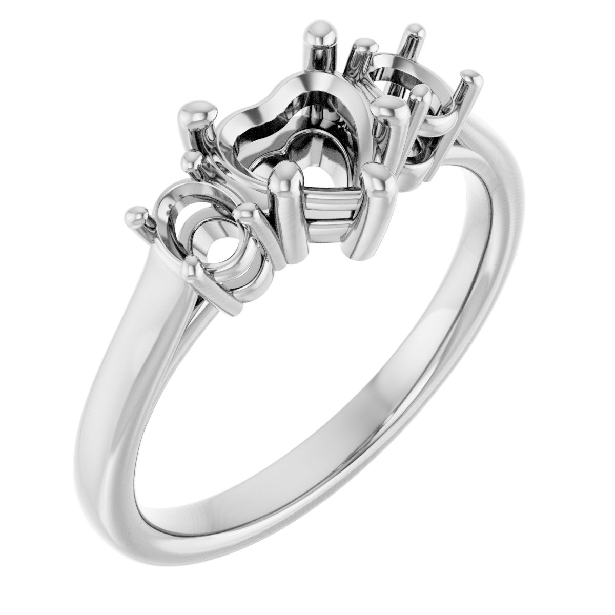 Three-Stone Engagement Ring