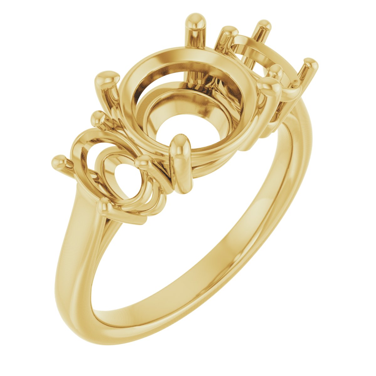 Three-Stone Engagement Ring