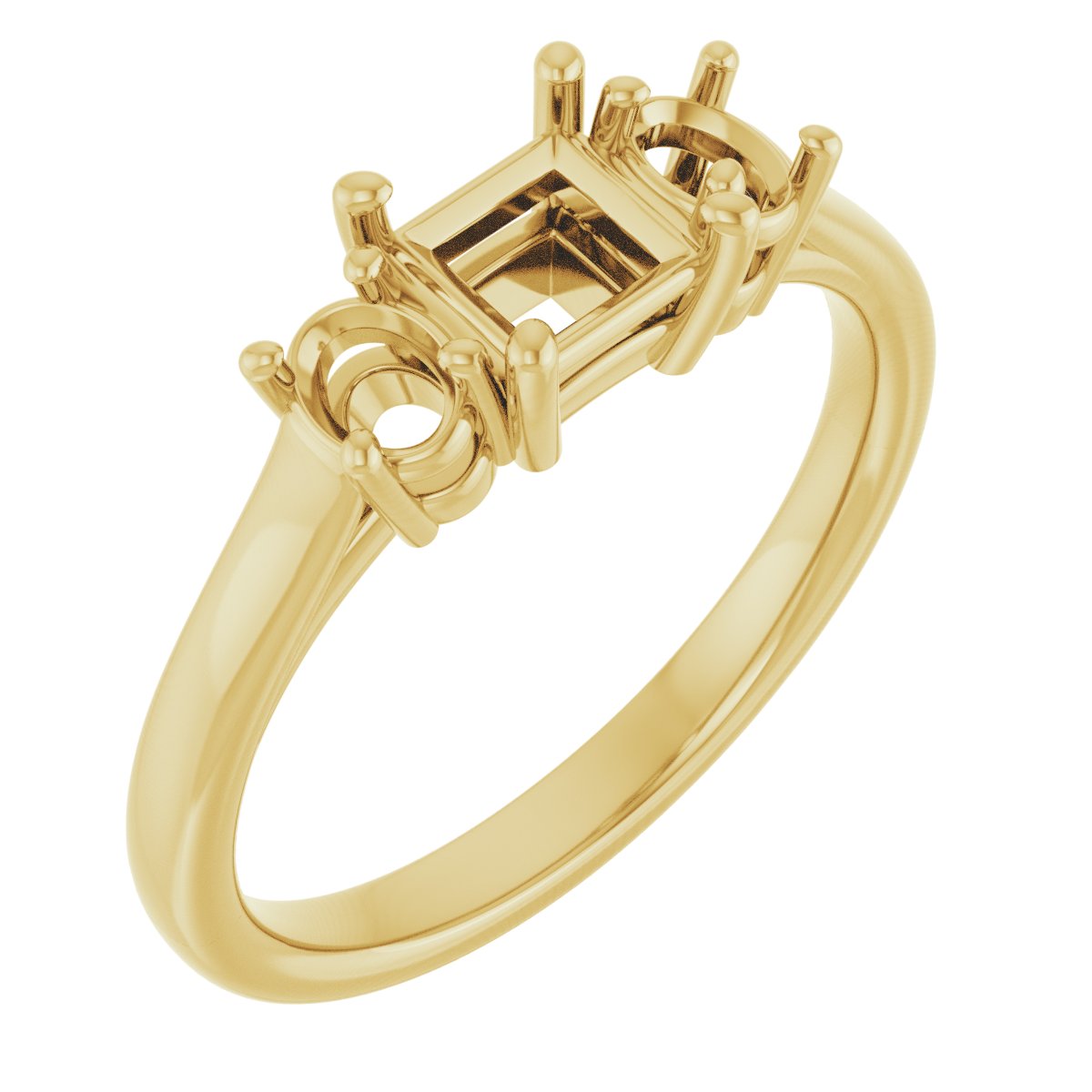 Three-Stone Engagement Ring