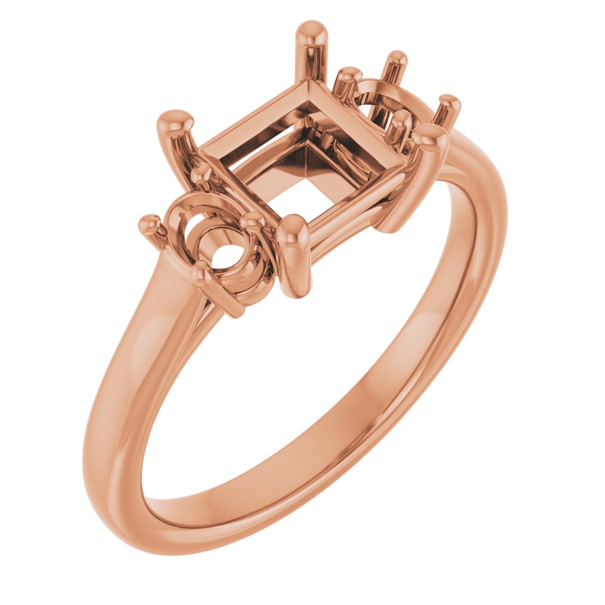 Three-Stone Engagement Ring