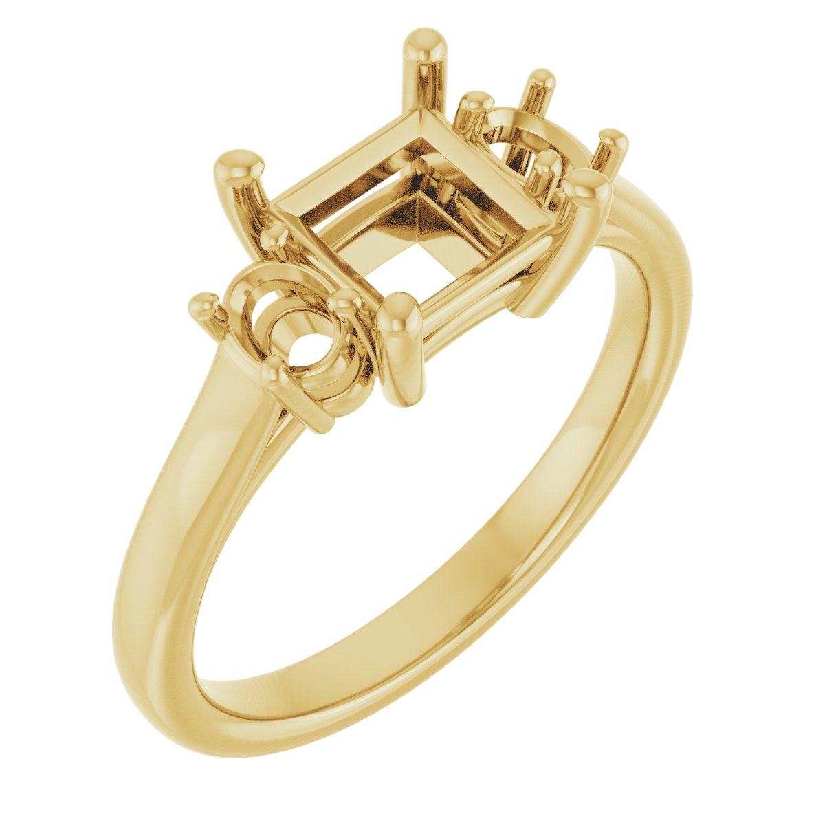 Three-Stone Engagement Ring