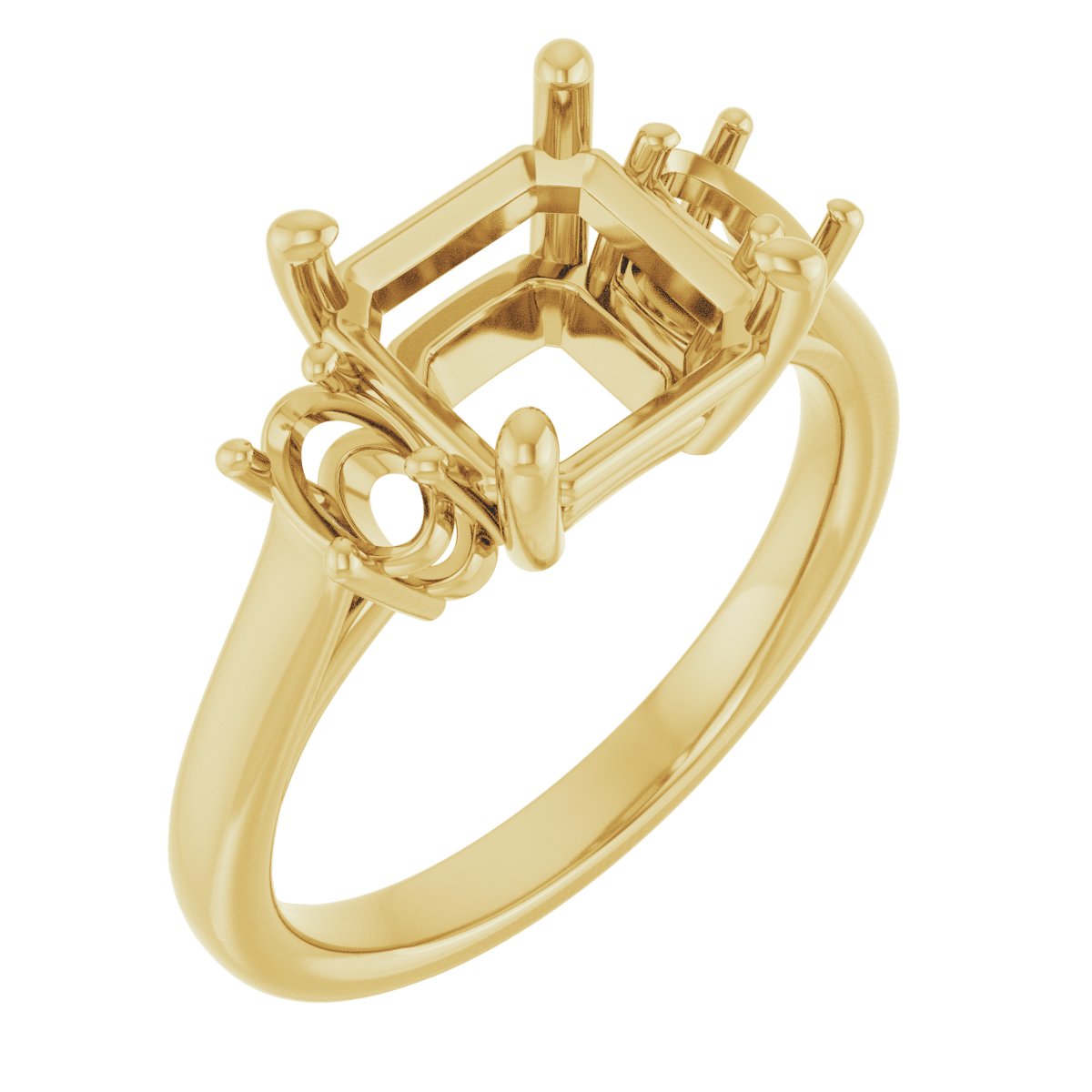 Three-Stone Engagement Ring