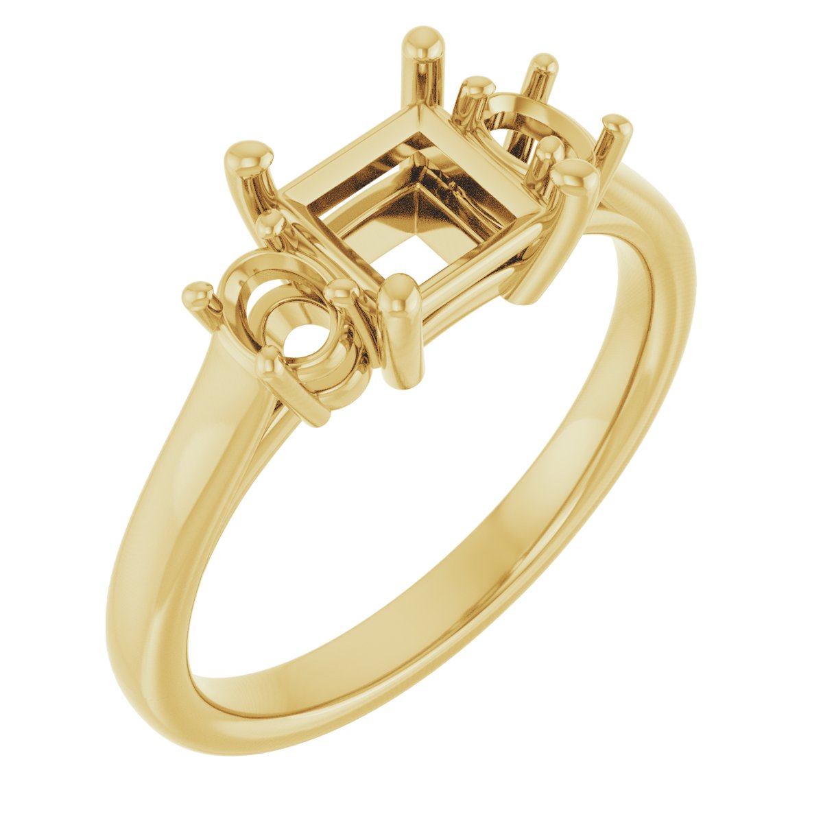 Three-Stone Engagement Ring