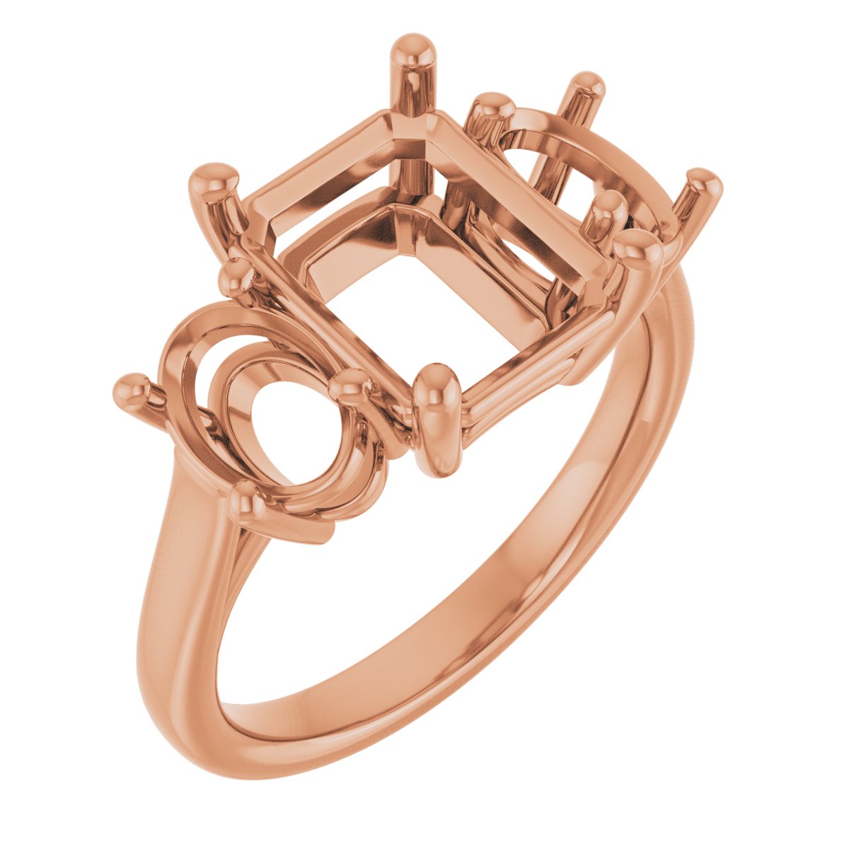 Three-Stone Engagement Ring