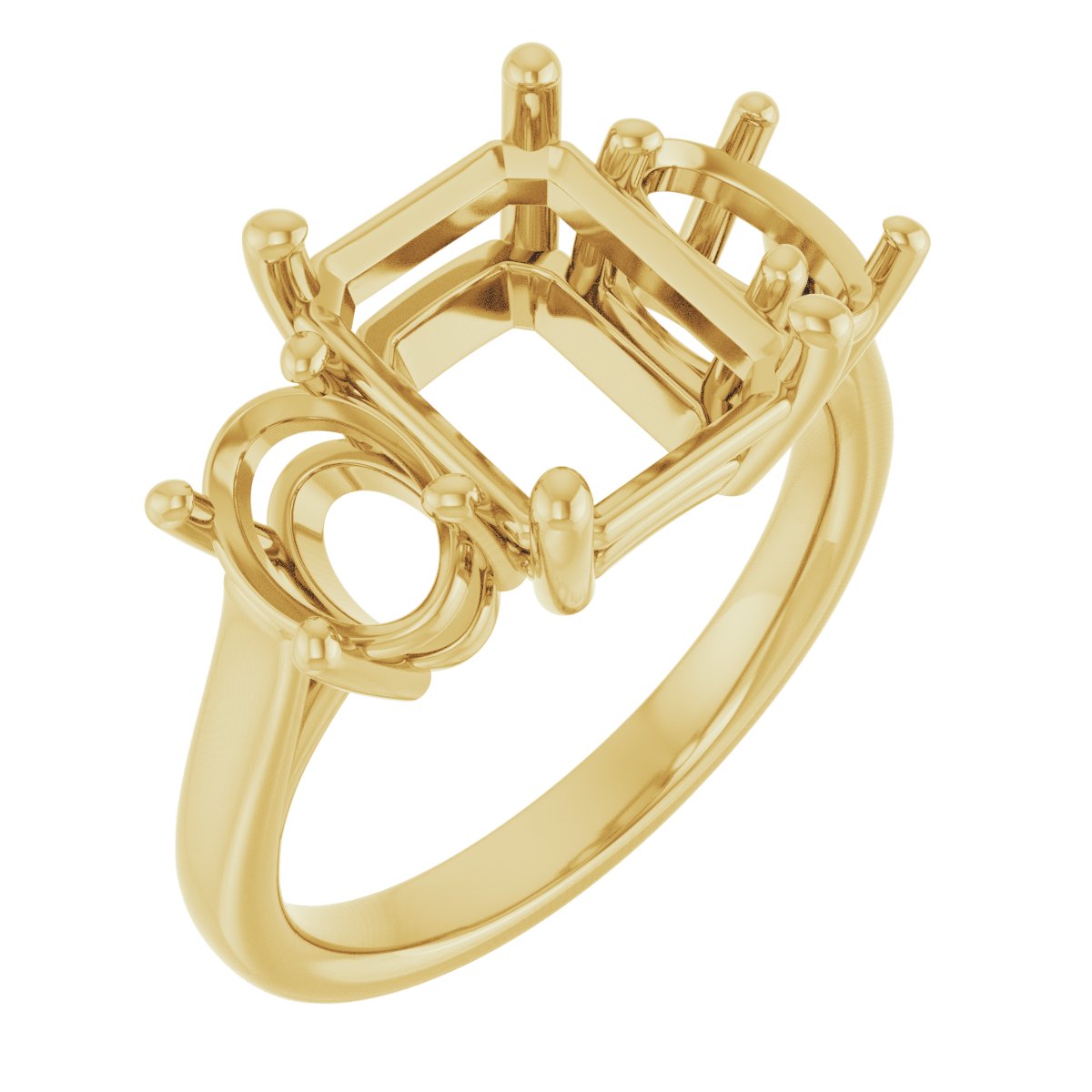 Three-Stone Engagement Ring