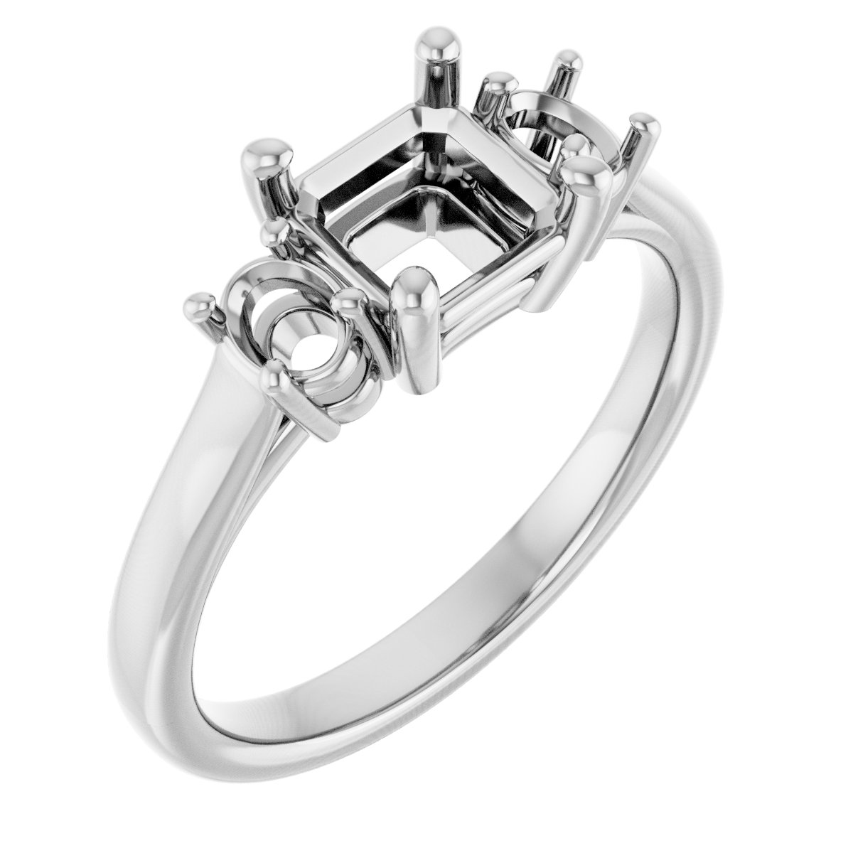 Three-Stone Engagement Ring