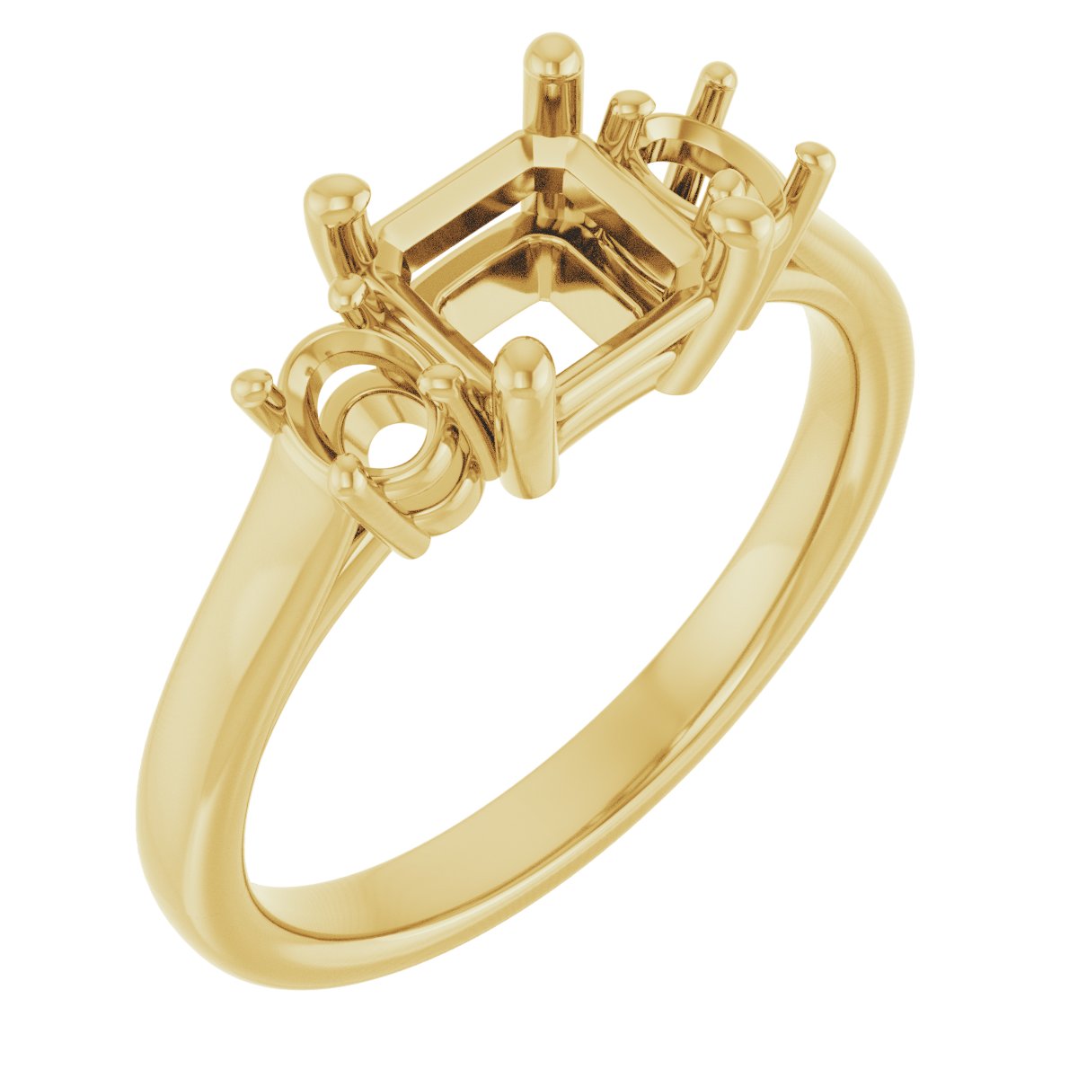 Three-Stone Engagement Ring