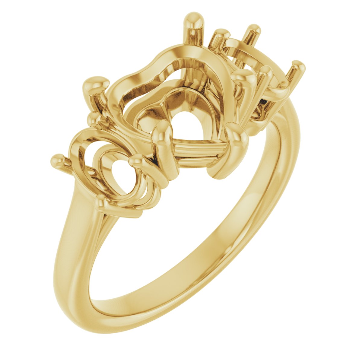 Three-Stone Engagement Ring