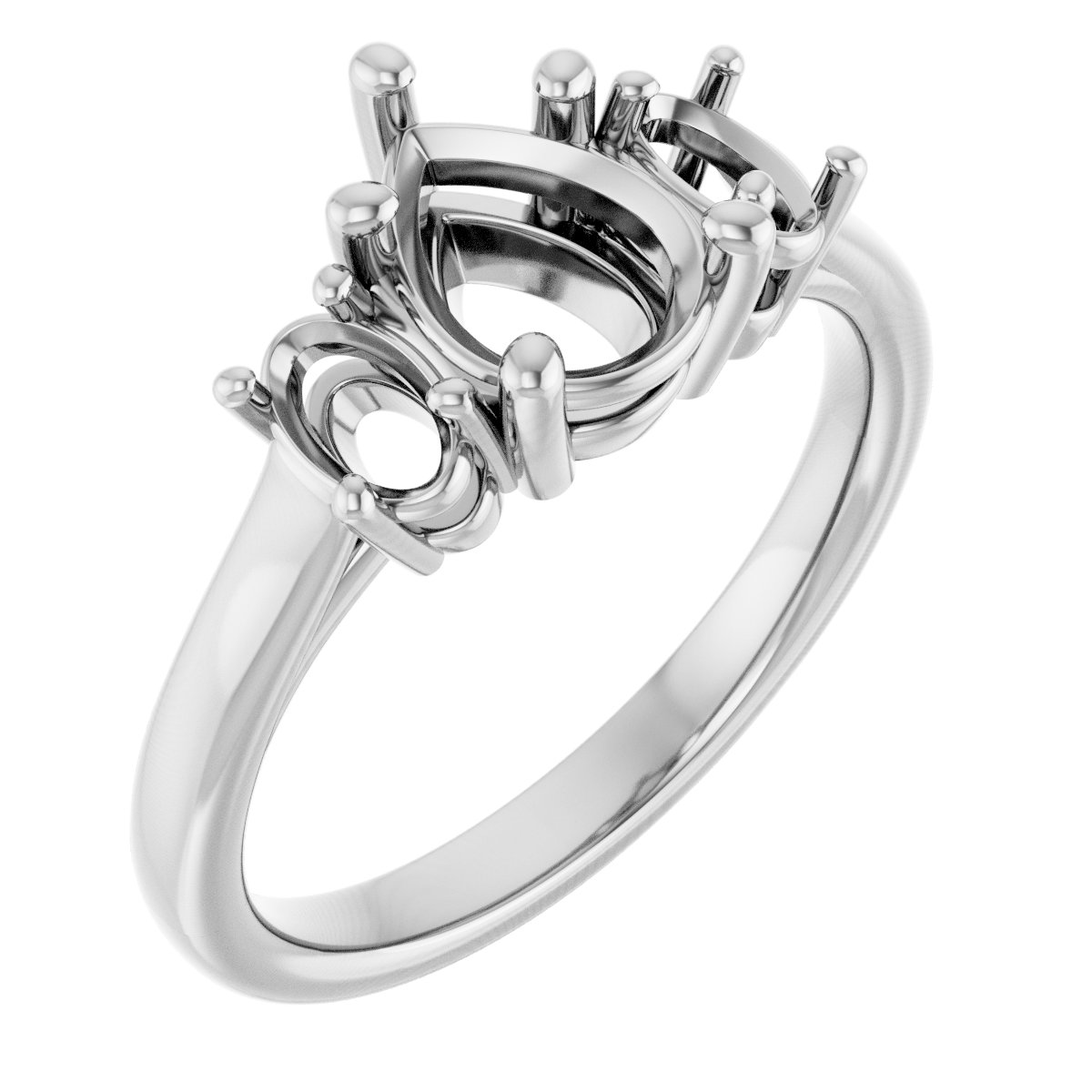 Three-Stone Engagement Ring