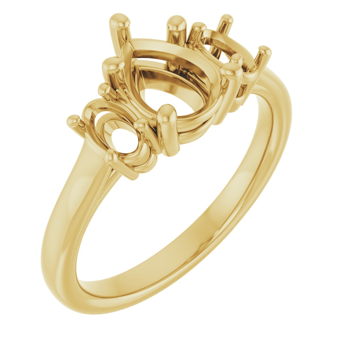 Three-Stone Engagement Ring