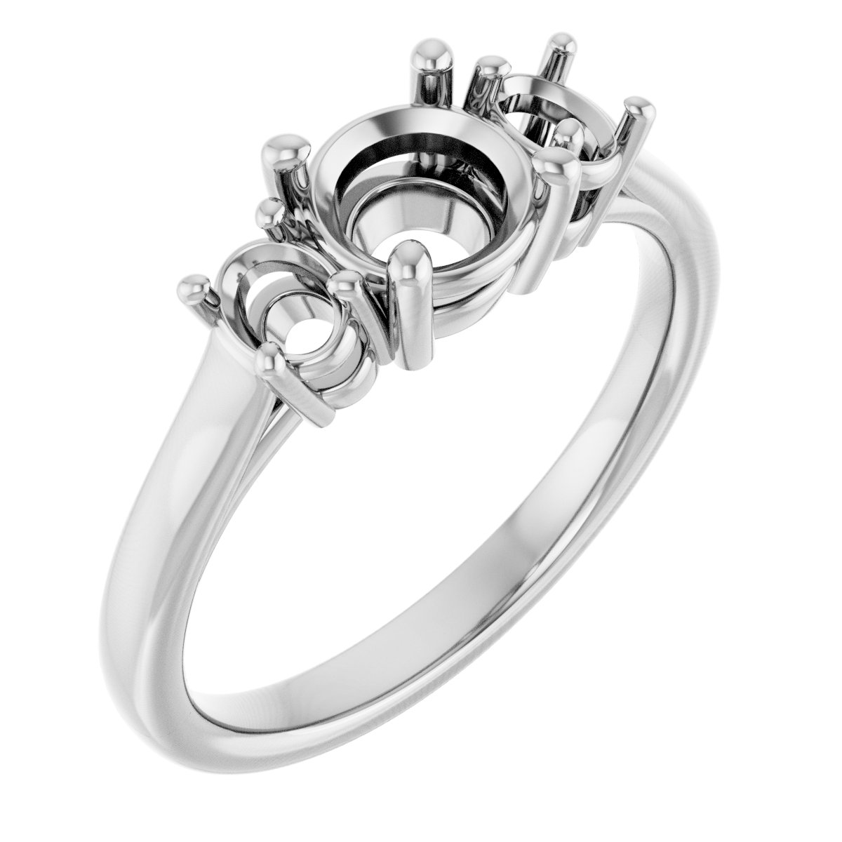 Three-Stone Engagement Ring
