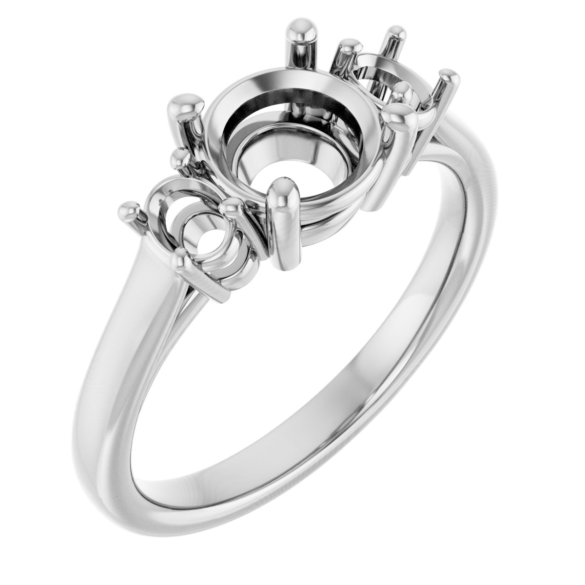Three-Stone Engagement Ring