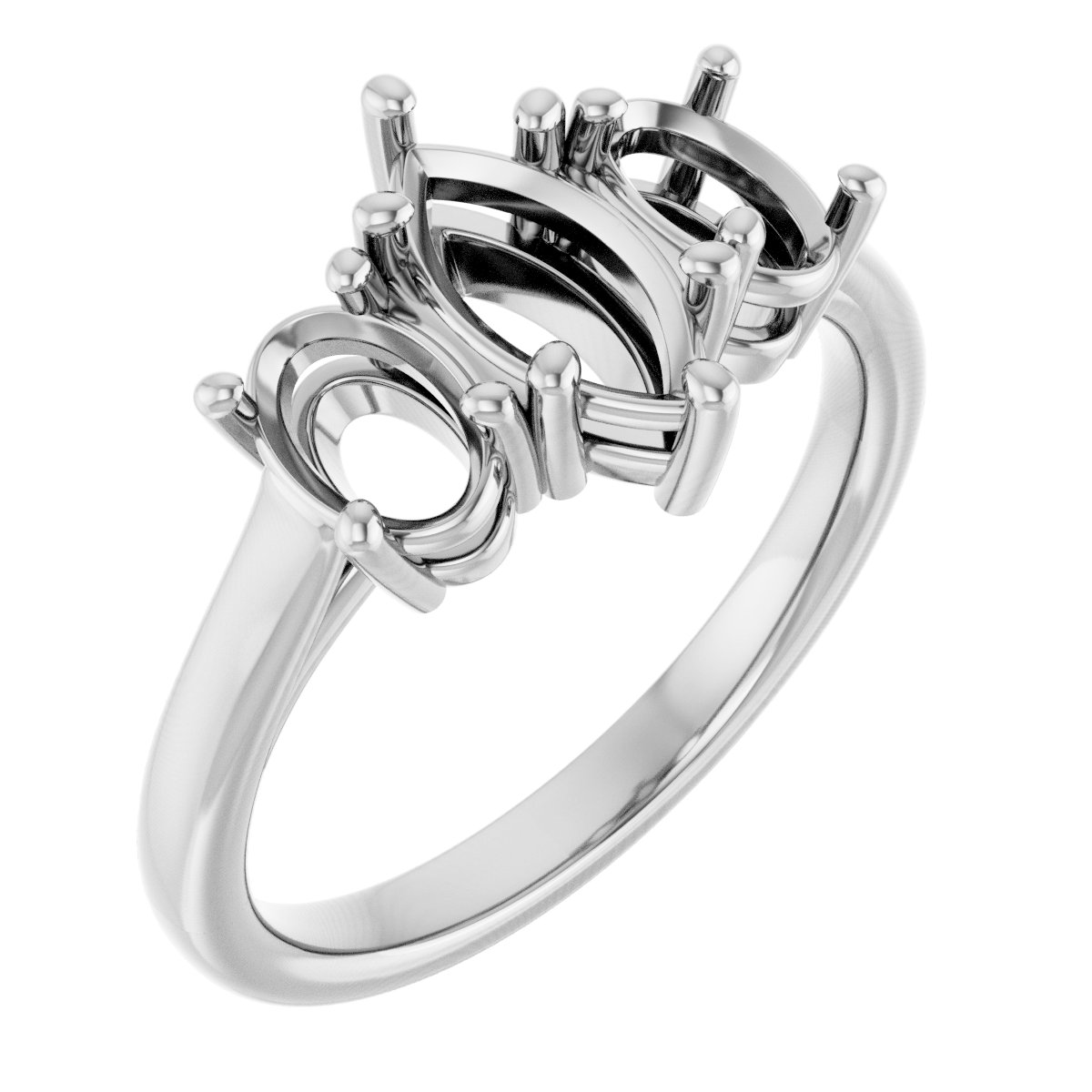 Three-Stone Engagement Ring