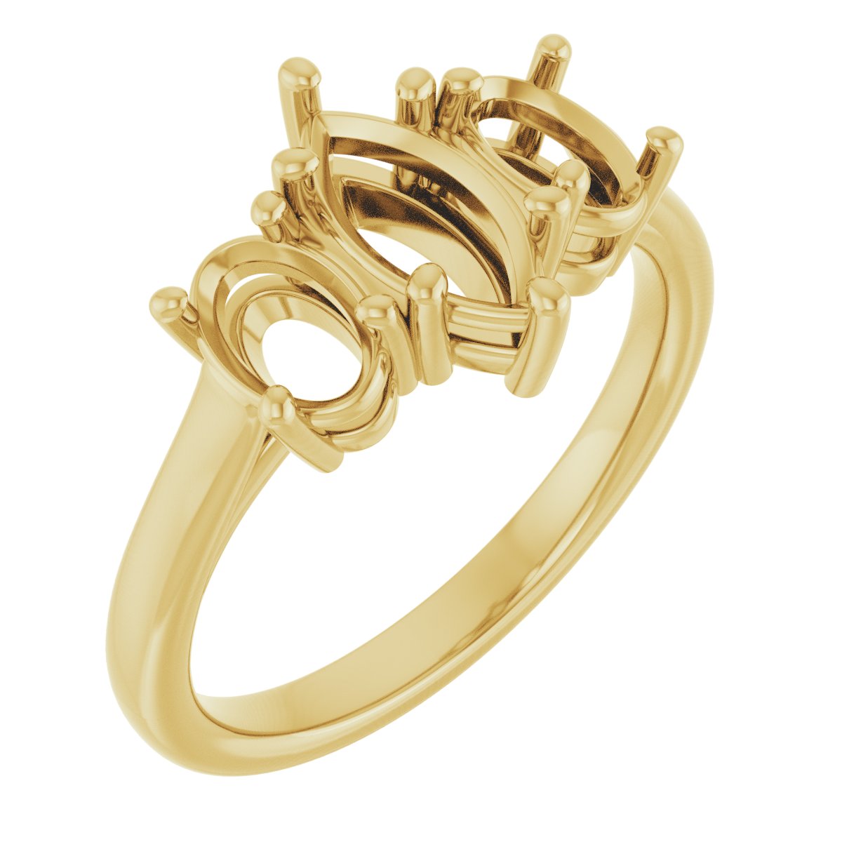 Three-Stone Engagement Ring