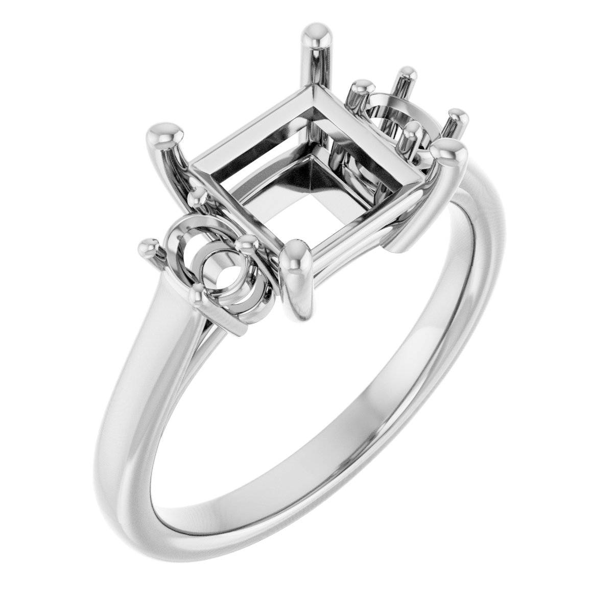 Three-Stone Engagement Ring