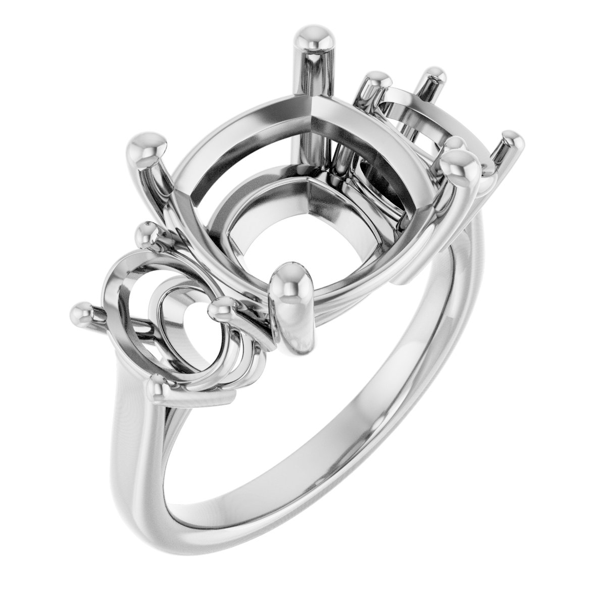 Three-Stone Engagement Ring