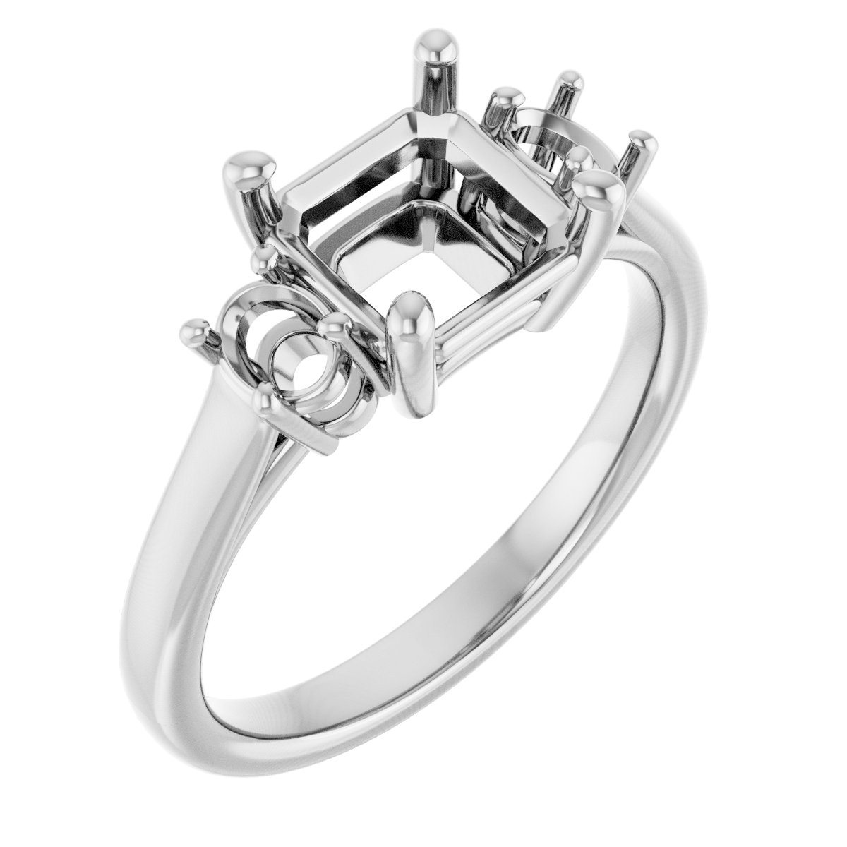 Three-Stone Engagement Ring