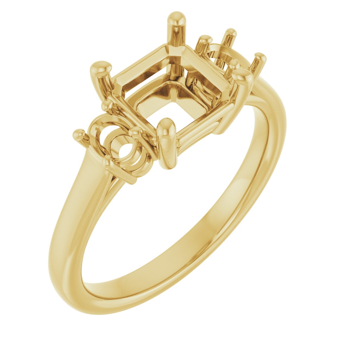 Three-Stone Engagement Ring