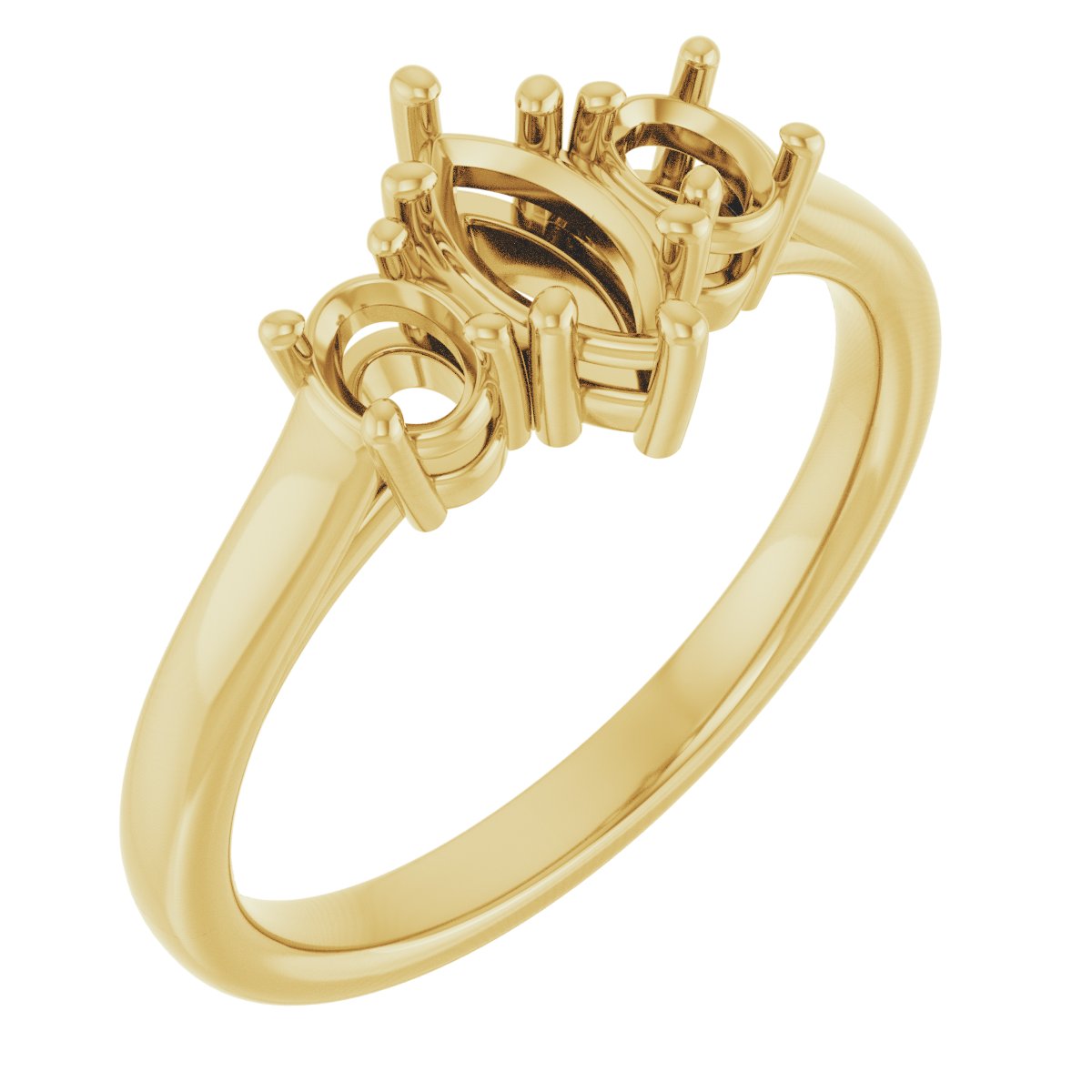 Three-Stone Engagement Ring