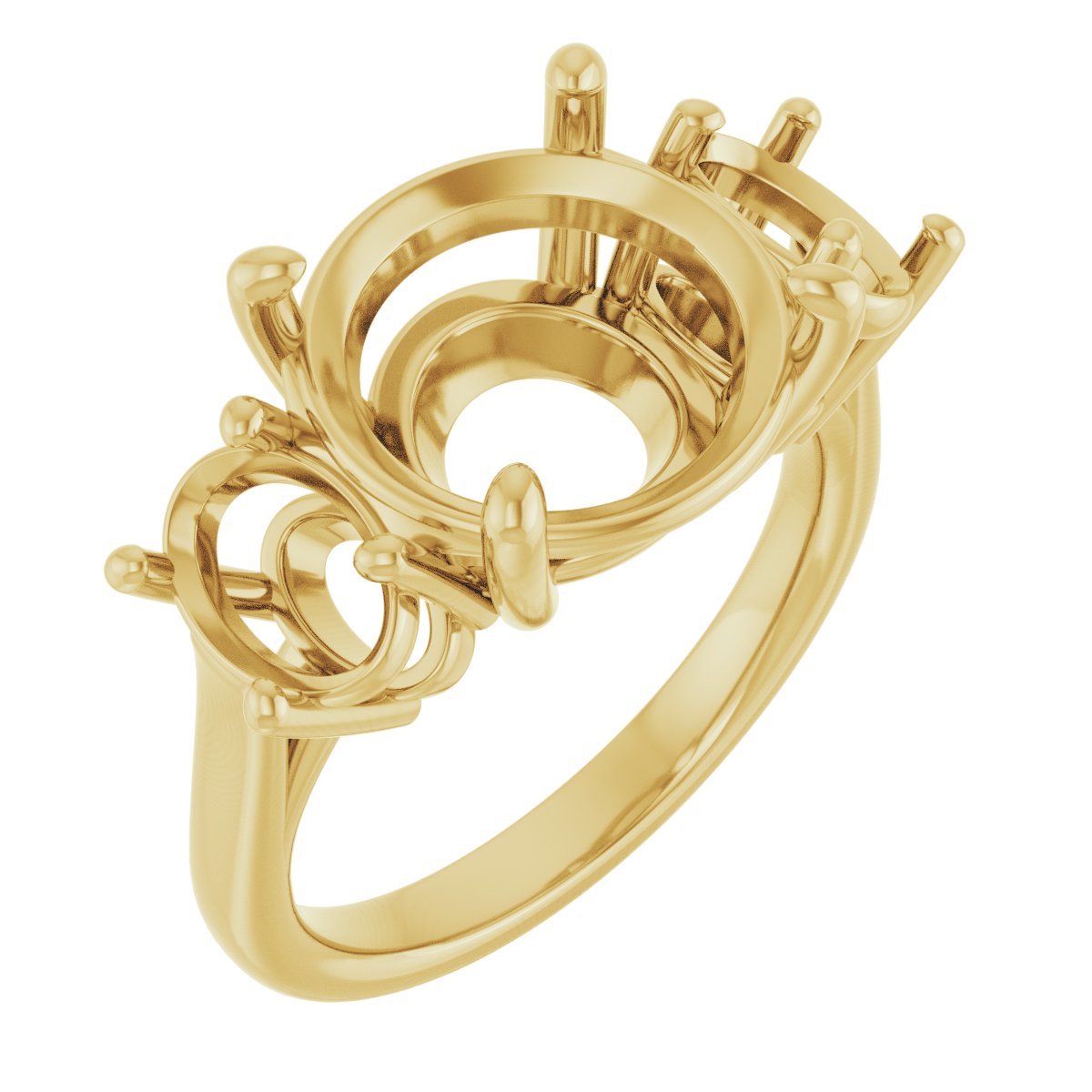 Three-Stone Engagement Ring
