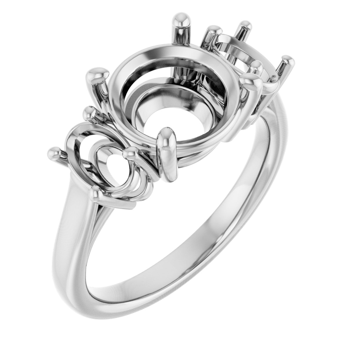 Three-Stone Engagement Ring