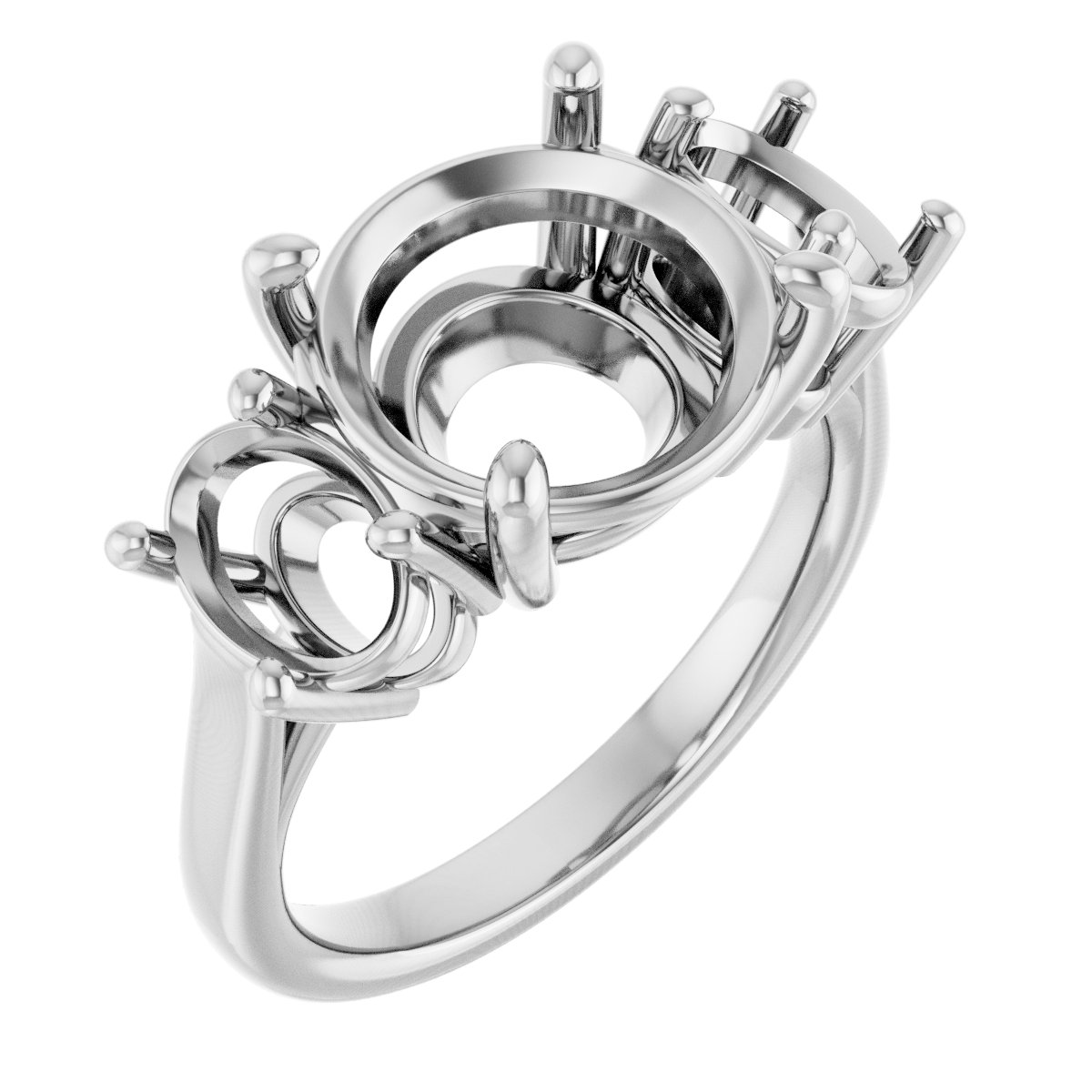 Three-Stone Engagement Ring