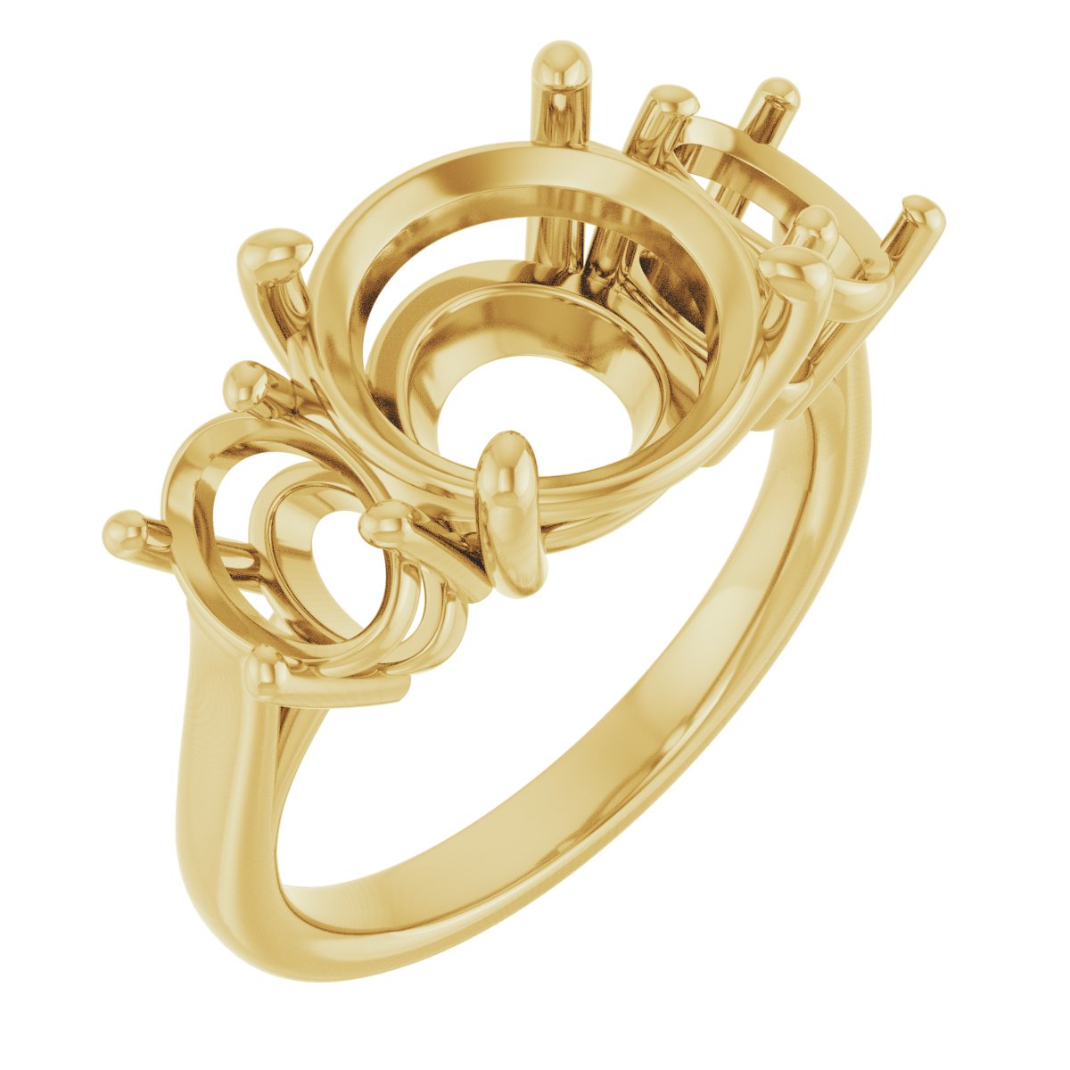 Three-Stone Engagement Ring