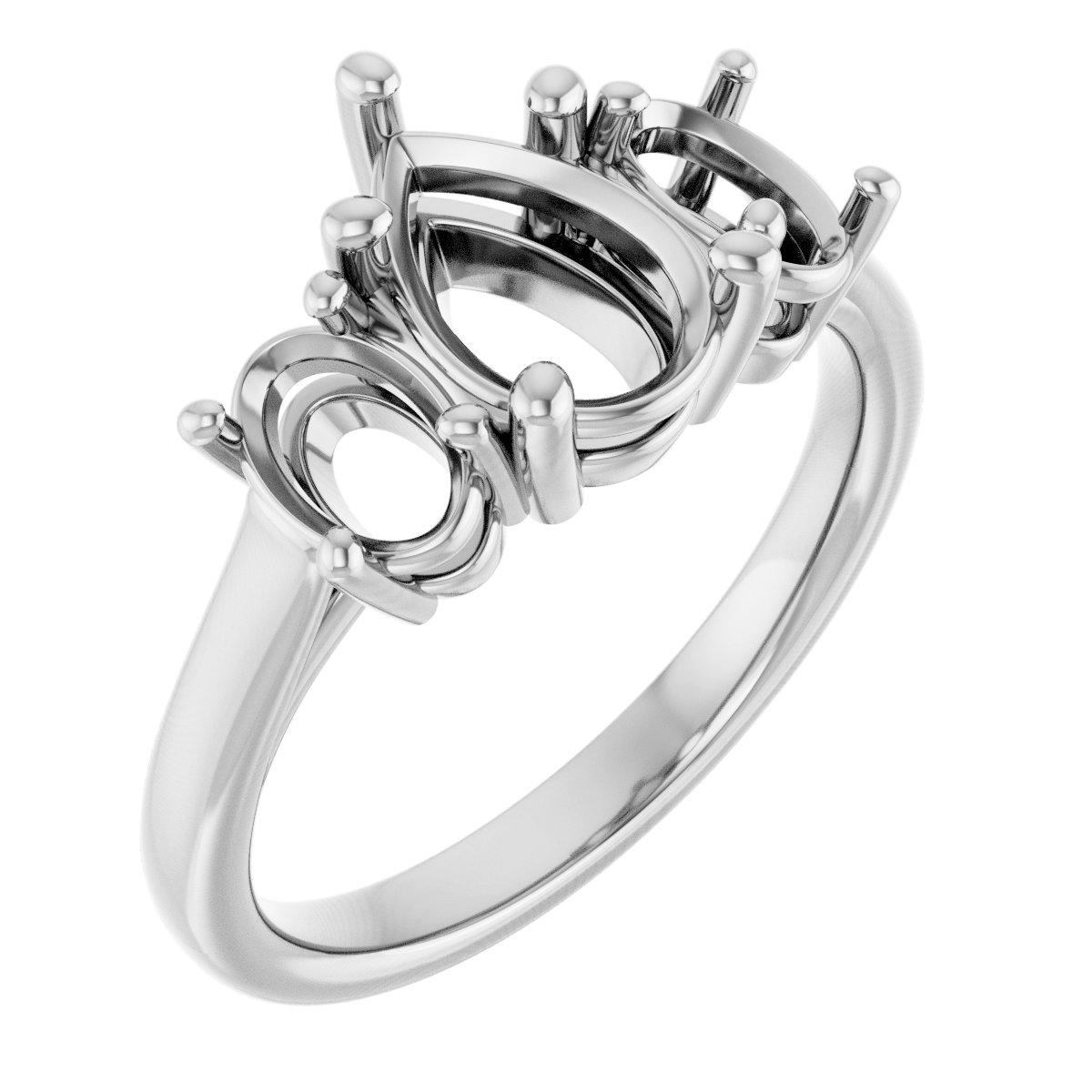 Three-Stone Engagement Ring