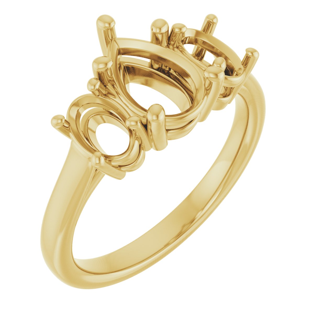 Three-Stone Engagement Ring