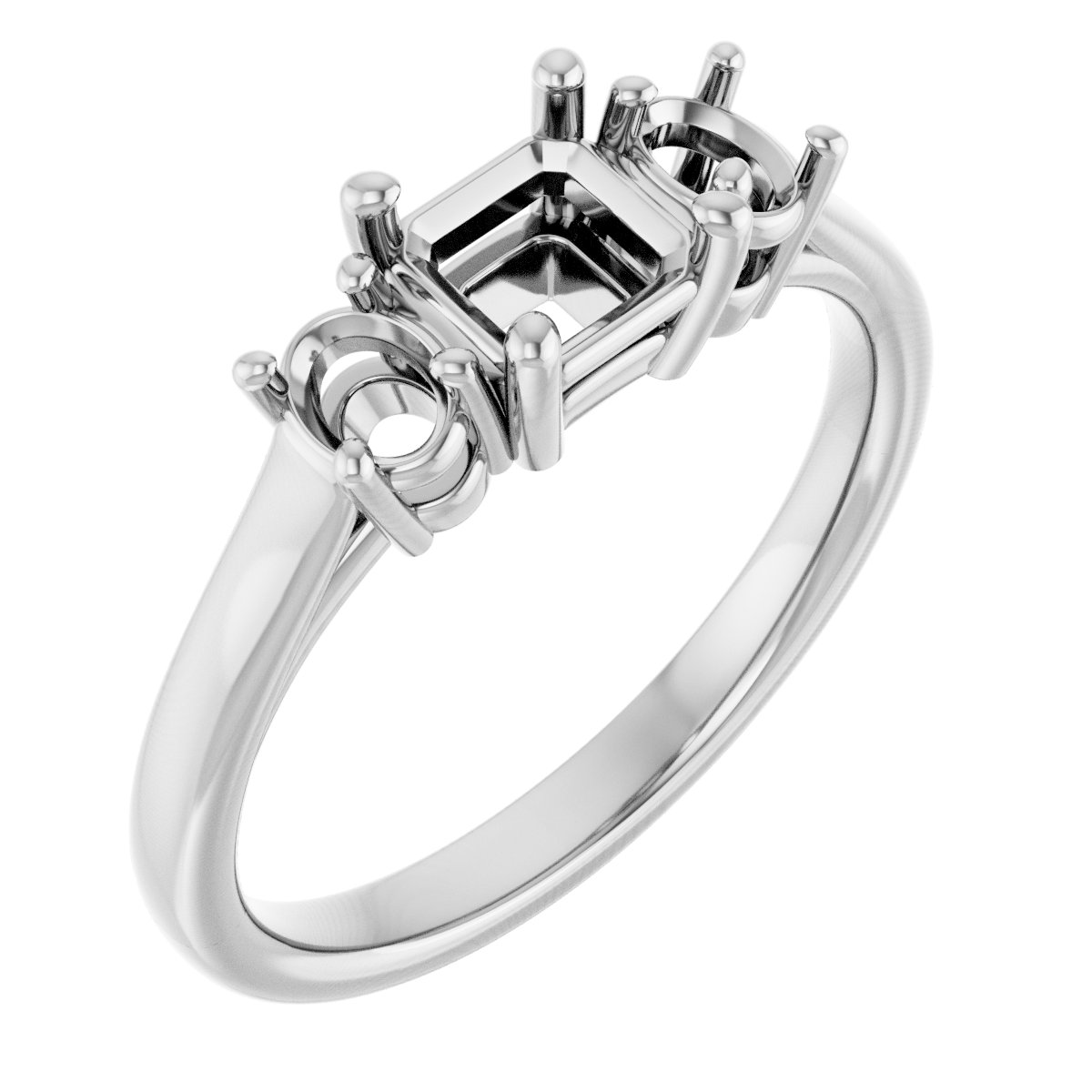 Three-Stone Engagement Ring