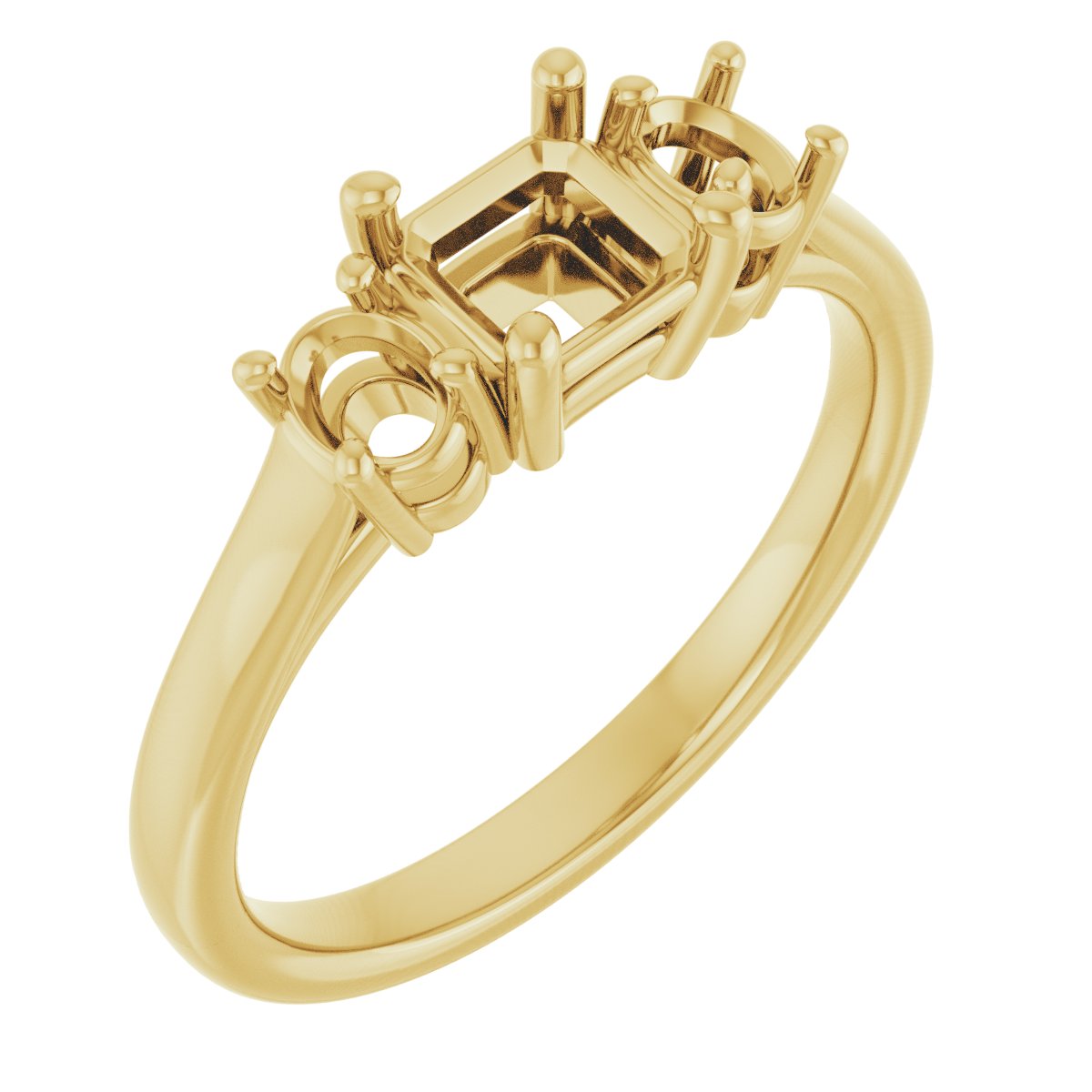 Three-Stone Engagement Ring