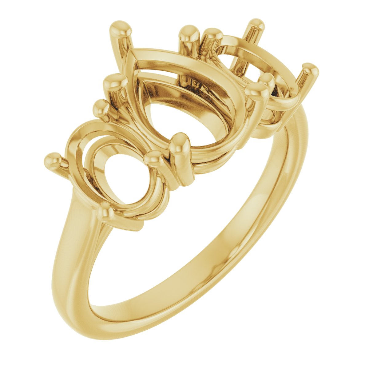 Three-Stone Engagement Ring